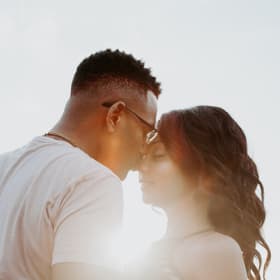 Foto de um casal
